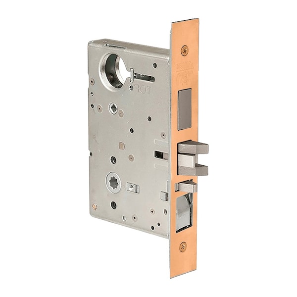 Apartment or Dormitory Mortise Lockbody Only, Satin Bronze